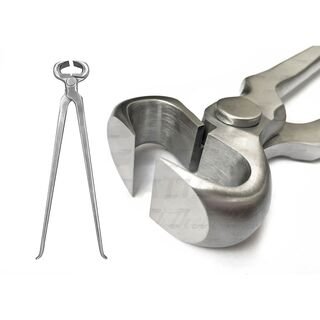 14" Half Round Hoof Nipper Farrier Tool for Precision Trimming
