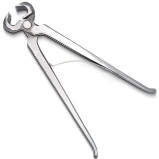 12" Half Round Hoof Nipper Professional Farrier Tool for Precision Trimming